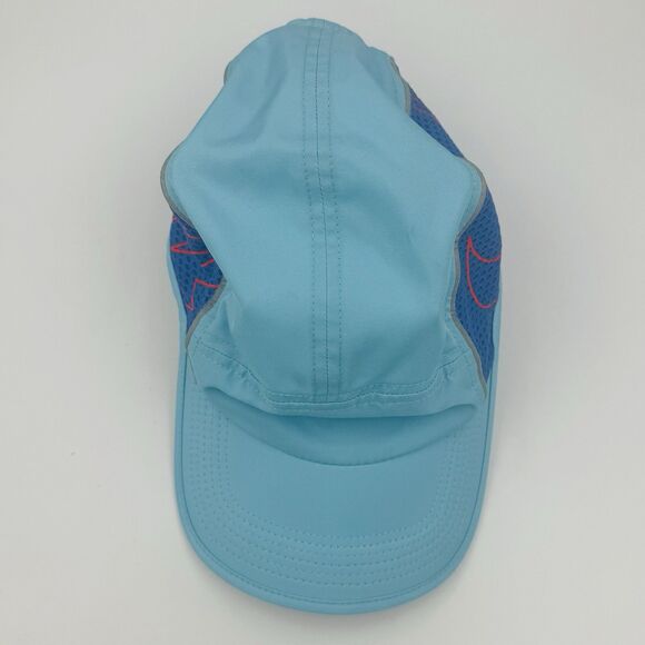 Nike AW84 Dri-Fit Hat Cap Aerobill 5 panel Unisex Blue Adjustable Performance - Picture 5 of 8